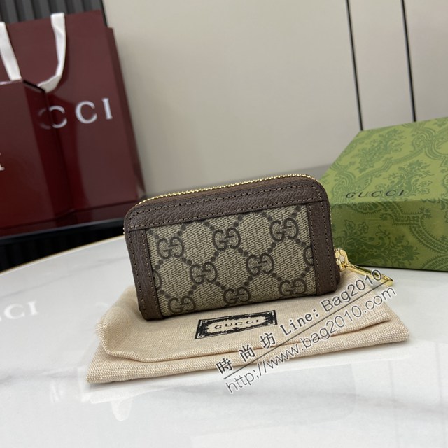 Gucci專櫃古馳最新款Ophidia系列小鑰匙包 jh2837型號：772307